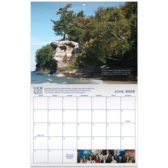 ICR Parks Calendar 2025