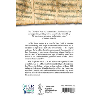 Mr. Tom Meyer The Torah, Volume 3: A Verse-by-Verse Guide to Numbers and Deuteronomy
