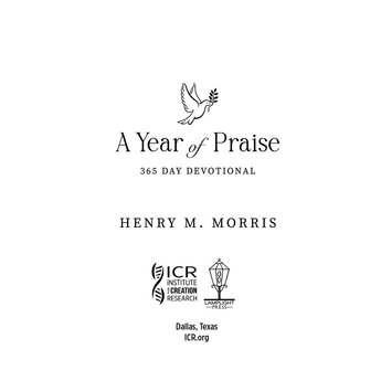 Dr. Henry Morris A Year of Praise