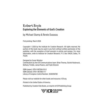 Robert Boyle: Exploring the Elements of God’s Creation
