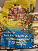 Deer Scram Deer Scram Granular Repellent Shaker, 2 lb