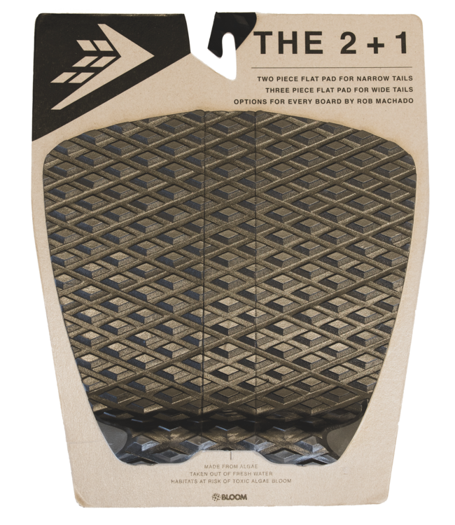 Firewire Surfboards 2+1 Flat traction Pad Black