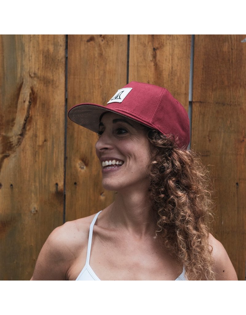 Taiga Casquette Taiga Burgundy / Topo