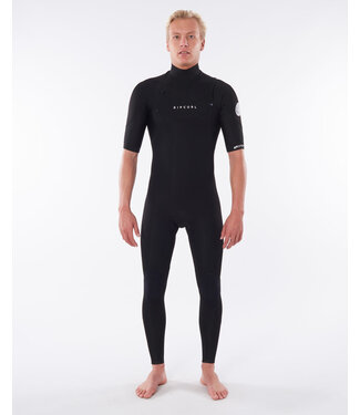 Rip Curl Dawn Patrol Performance 2/2mm Chest Zip Wetsuit Black
