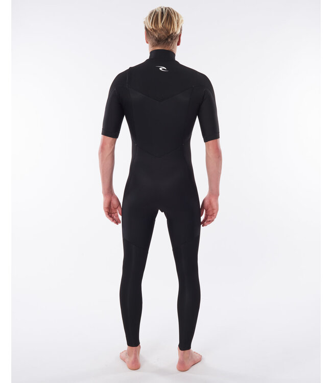 Rip Curl Dawn Patrol Performance 2/2mm Chest Zip Wetsuit Black