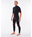 Rip Curl Dawn Patrol Performance 2/2mm Chest Zip Wetsuit Black