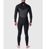 Rip Curl Mens Dawn Patrol 4/3mm Chest Zip Wetsuit