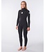 Rip Curl Women's Dawn Patrol 3/2mm Chest Zip Wetsuit Black