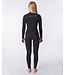 Rip Curl Women's Dawn Patrol 3/2mm Chest Zip Wetsuit Black