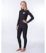 Rip Curl Dawn Patrol 4/3mm Wetsuit Back Zip noir - Femmes