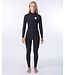 Rip Curl Women's Dawn Patrol 4/3mm Back Zip Wetsuit Black