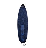 FCS Stretch Funboard Covers Bleu