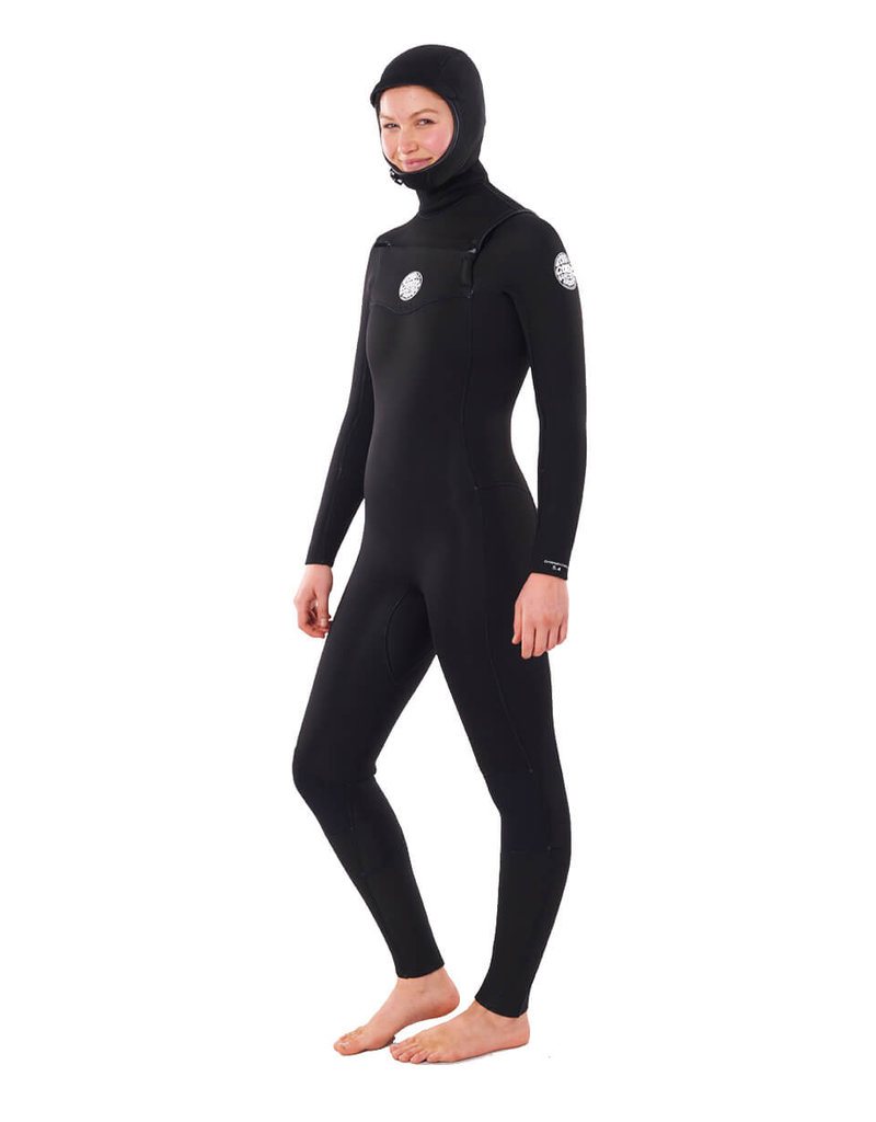 Women's Dawn Patrol 4/3 Chest Zip Wetsuit - Rip Curl