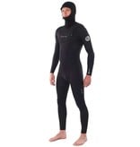 Rip Curl Dawn Patrol 5/4mm C/Z Hood Black