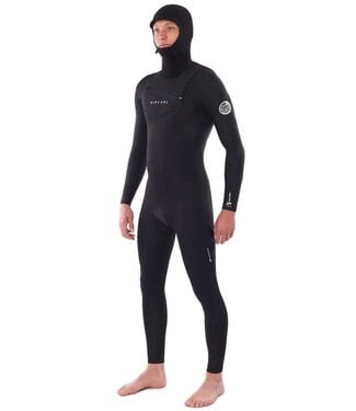 Rip Curl Dawn Patrol 5/4mm C/Z Hood Black