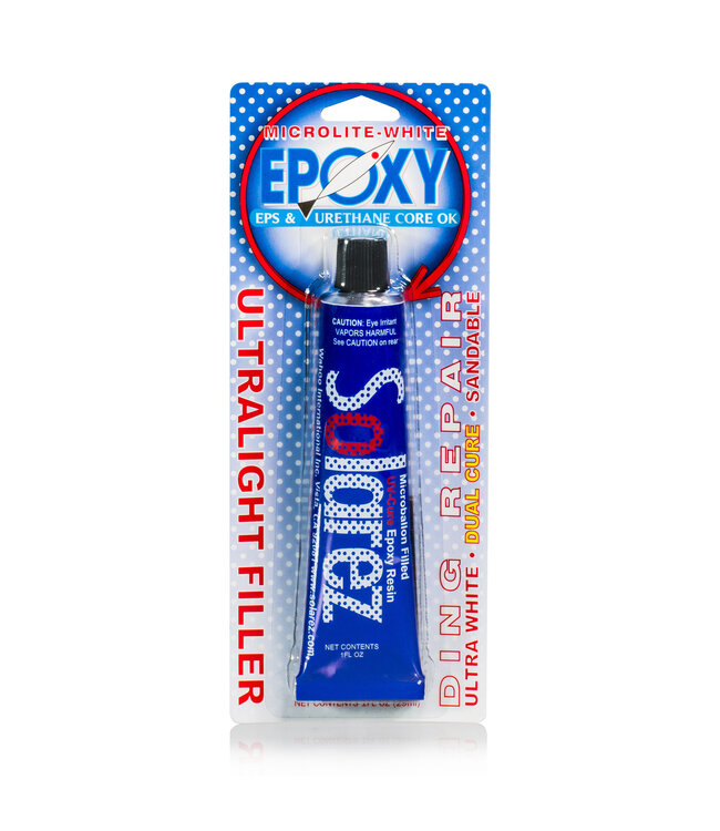 Solarez Solarez Epoxy MICROLITE Ding Repair 1.0 oz tube (BLANC)