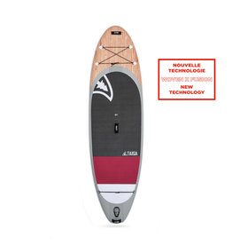 Taiga Inflatable SUP - Awen AIR 10' X-WOVEN FUSION & STRINGER Burgundy