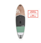 Taiga SUP Gonflable - Akoya AIR 9'5 X-WOVEN FUSION & STRINGER - Mint