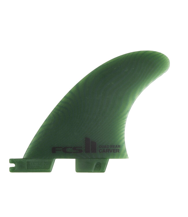 FCS II Carver Noe Glass Sage Quad Rear Fins