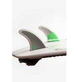 Feather Fins Ultralight Single Tab HC (Compatible Future) - Vert/noir