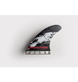 Feather Fins Jorgann Couzinet Single Tab (Compatible Future) - Black/Red