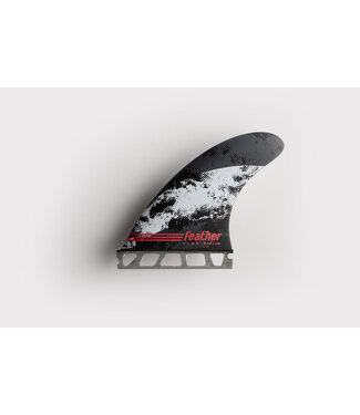 Feather Fins Jorgann Couzinet Single Tab (Compatible Future) - Black/Red