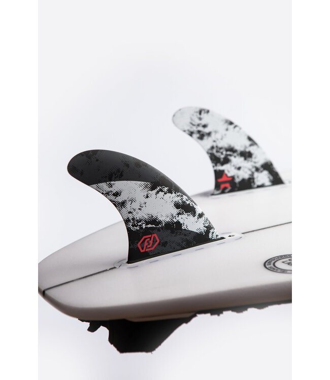 Feather Fins Jorgann Couzinet Single Tab (Compatible Future) - Black/Red