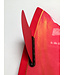 Feather Fins Twin Keel Single Tab (Compatible Future) - Black/Red