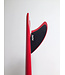 Feather Fins Twin Keel Single Tab (Compatible Future) - Black/Red