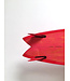 Feather Fins Twin Keel Single Tab (Compatible Future) - Black/Red