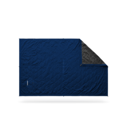 Kammok Field Blanket - Microfleece Blanket - Bleu