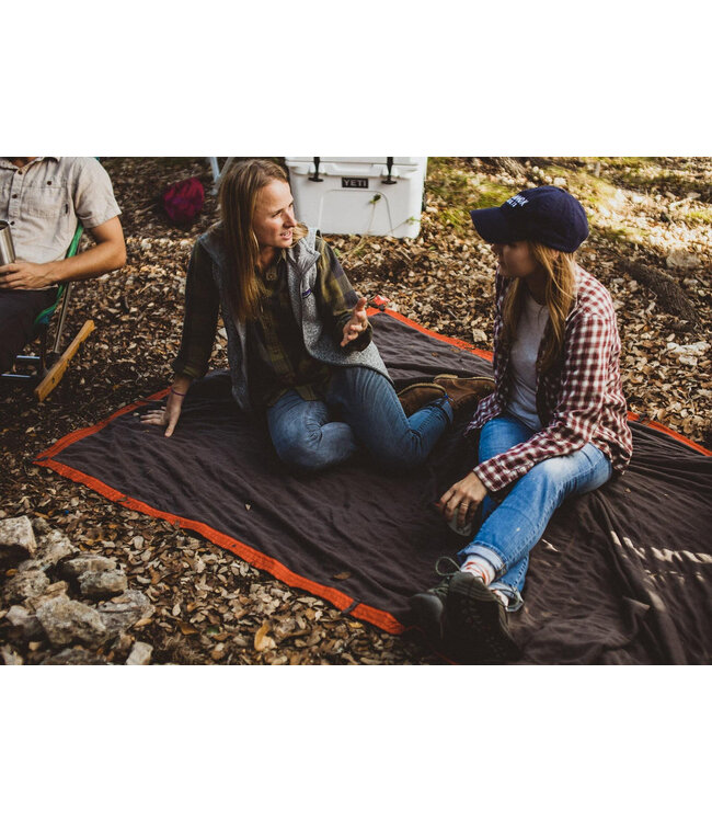 Kammok Field Blanket - Microfleece Blanket - Bleu