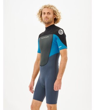 Rip Curl Omega 2mm Back Zip Springsuit Blue