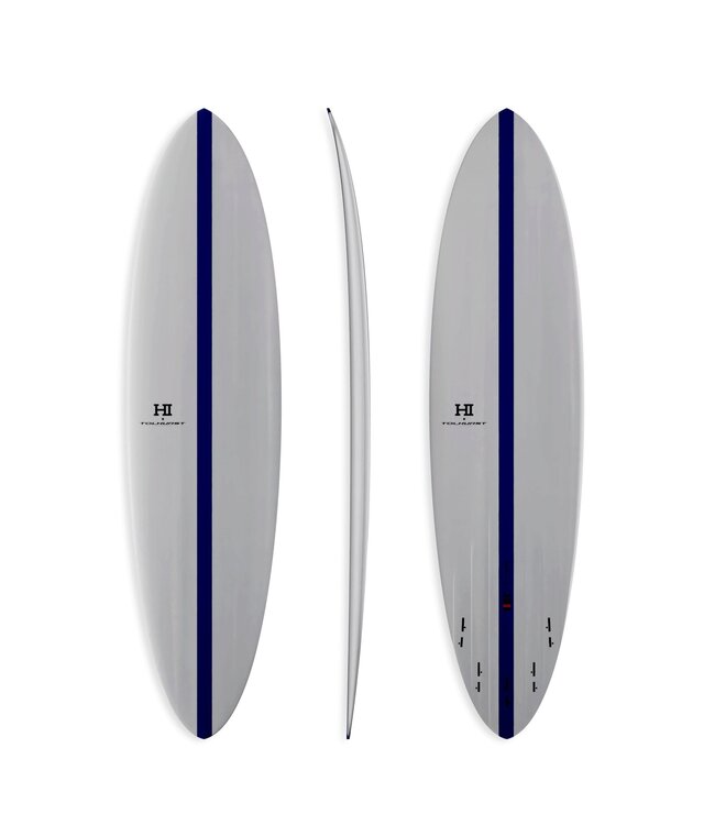 Firewire Surfboards MID 6 Round Pin - Thunderbolt Red 7'6