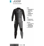 Axis Back Zip 4/3 Fullsuit