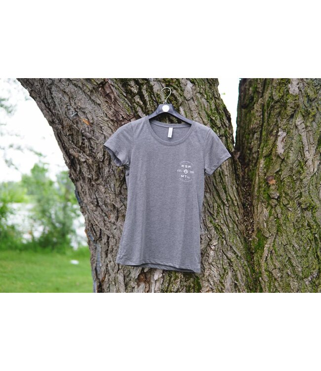 KSF T-Shirt Femme Gris