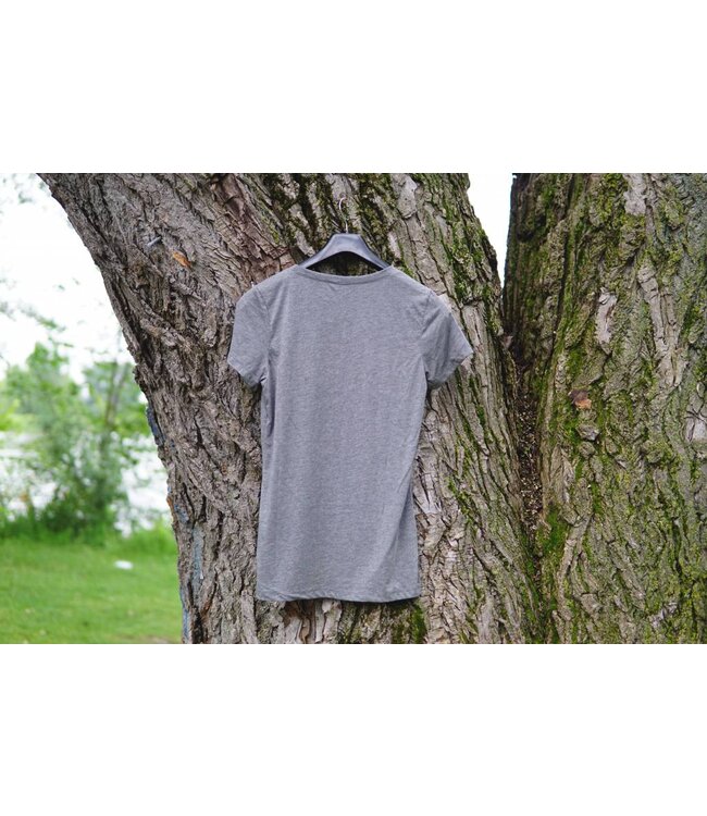 KSF T-Shirt Women Grey