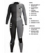 XCEL Axis Back Zip 4/3mm Fullsuit