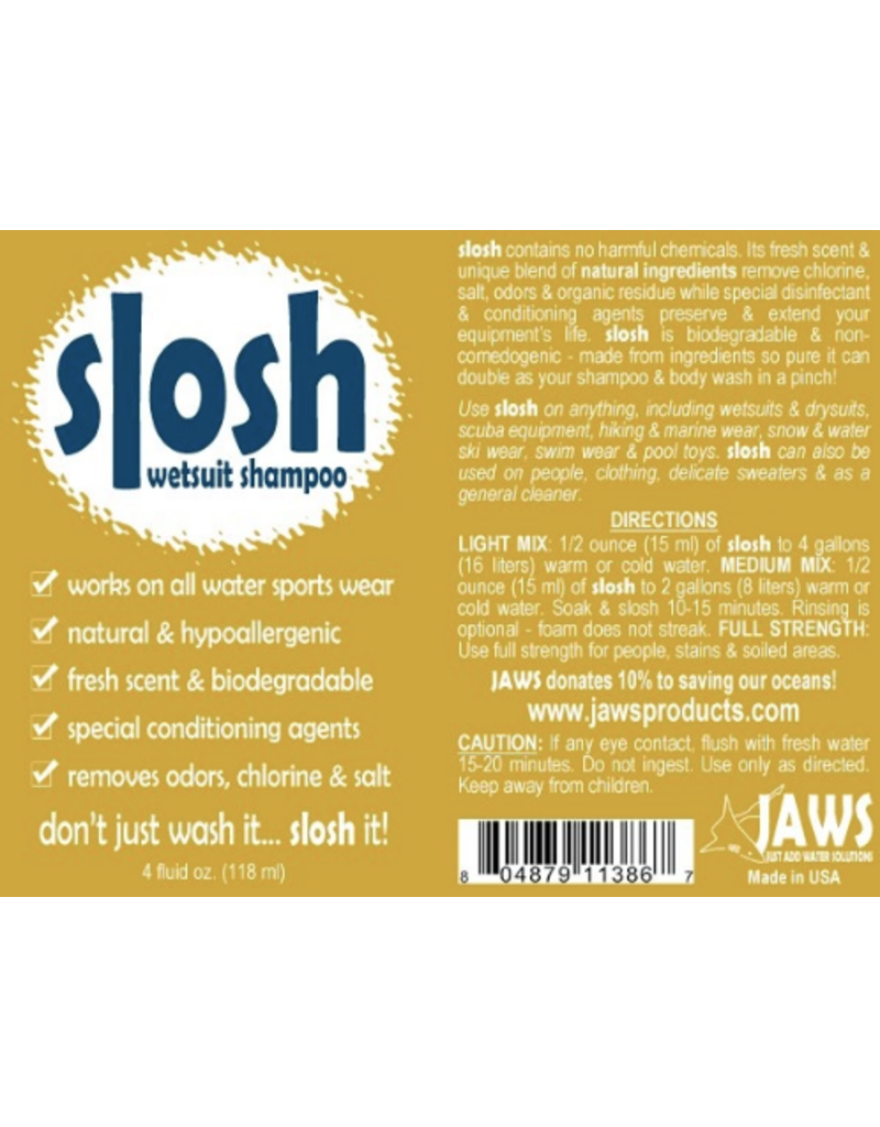 Slosh Wetsuit Shampoo 118 ml