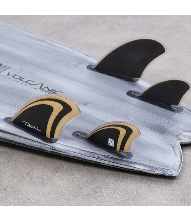 Machado Machado Seaside Quad Fin Double Tab - Bamboo/Black