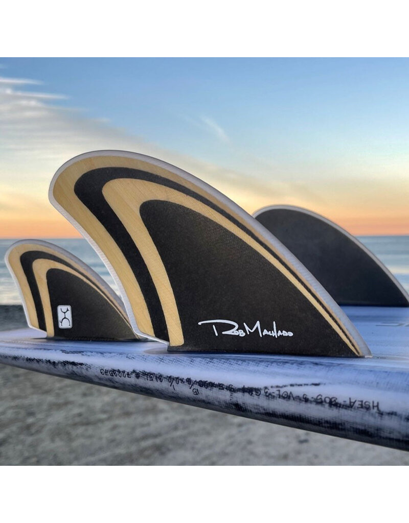 Firewire Surfboards Machado Seaside Quad Fin Double Tab - Bamboo/Black