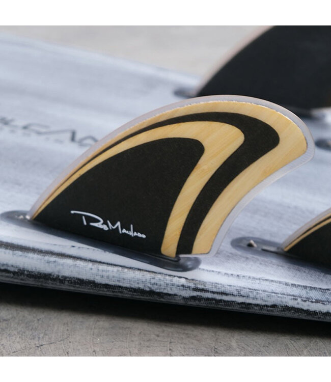 Machado Machado Seaside Quad Fin Double Tab - Bamboo/Black