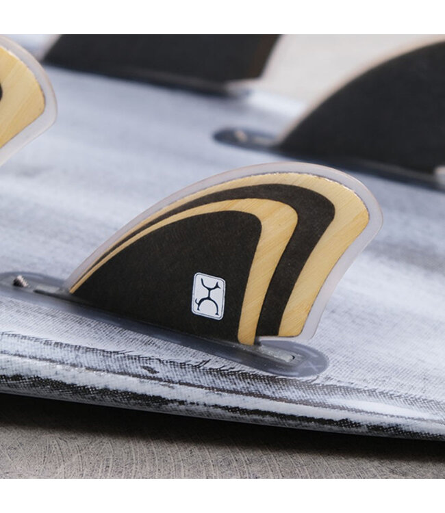 Machado Machado Seaside Quad Fin Double Tab - Bamboo/Black