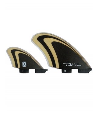 Machado Machado Seaside Quad Fin Double Tab - Bamboo/Black