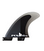 FCS II Reactor PC Charcoal/Black Tri Fins