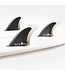 FCS II Reactor PC Charcoal/Black Tri Fins