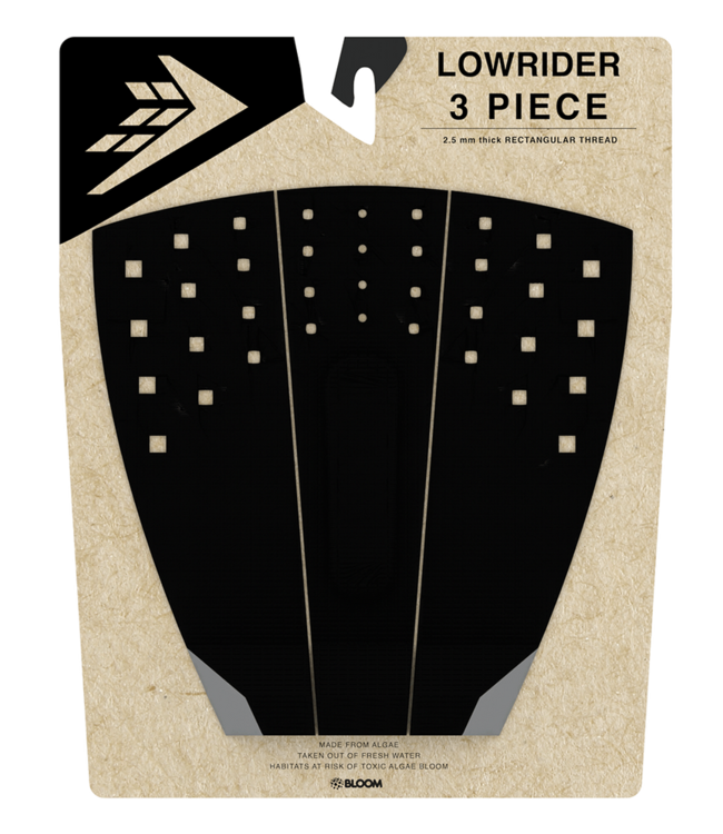 Firewire Surfboards Firewire Lowrider Thin 3 Piece Arch -Black/Charcoal