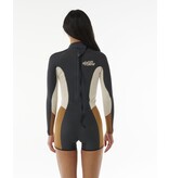 Rip Curl Women's Dawn Patrol 2/2 Long Sleeve Spring - Light Brown