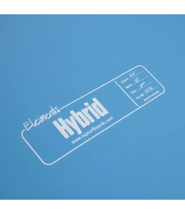 NSP HDT Elements Hybrid Powder Blue