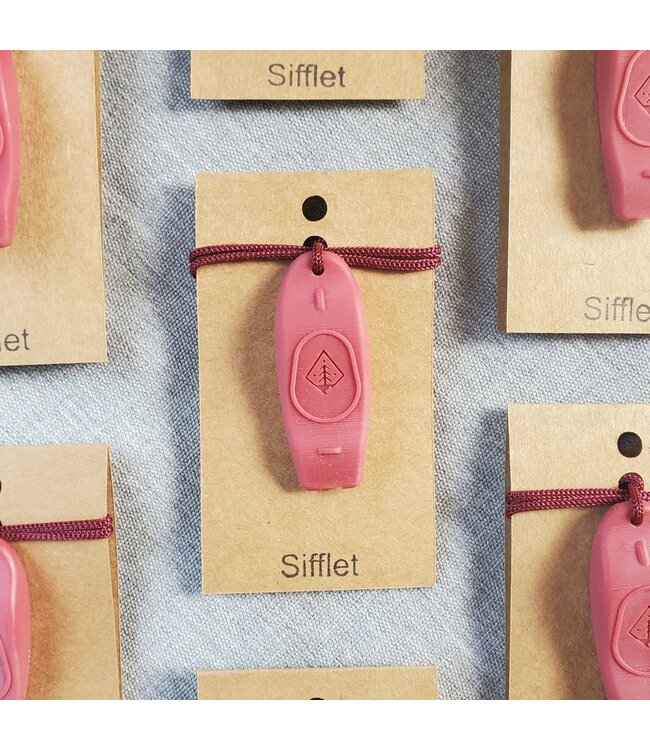 FAK-Fab Sifflet Kayak eau-vive - Rouge